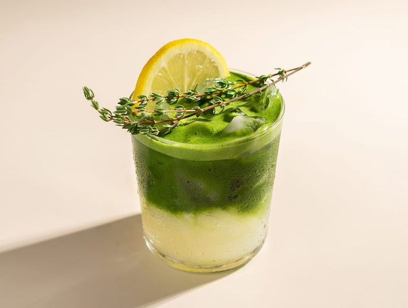 Matcha Thyme Lemonade