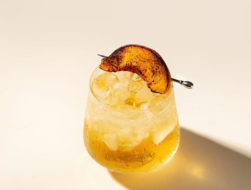 Peach Oolong Spritz