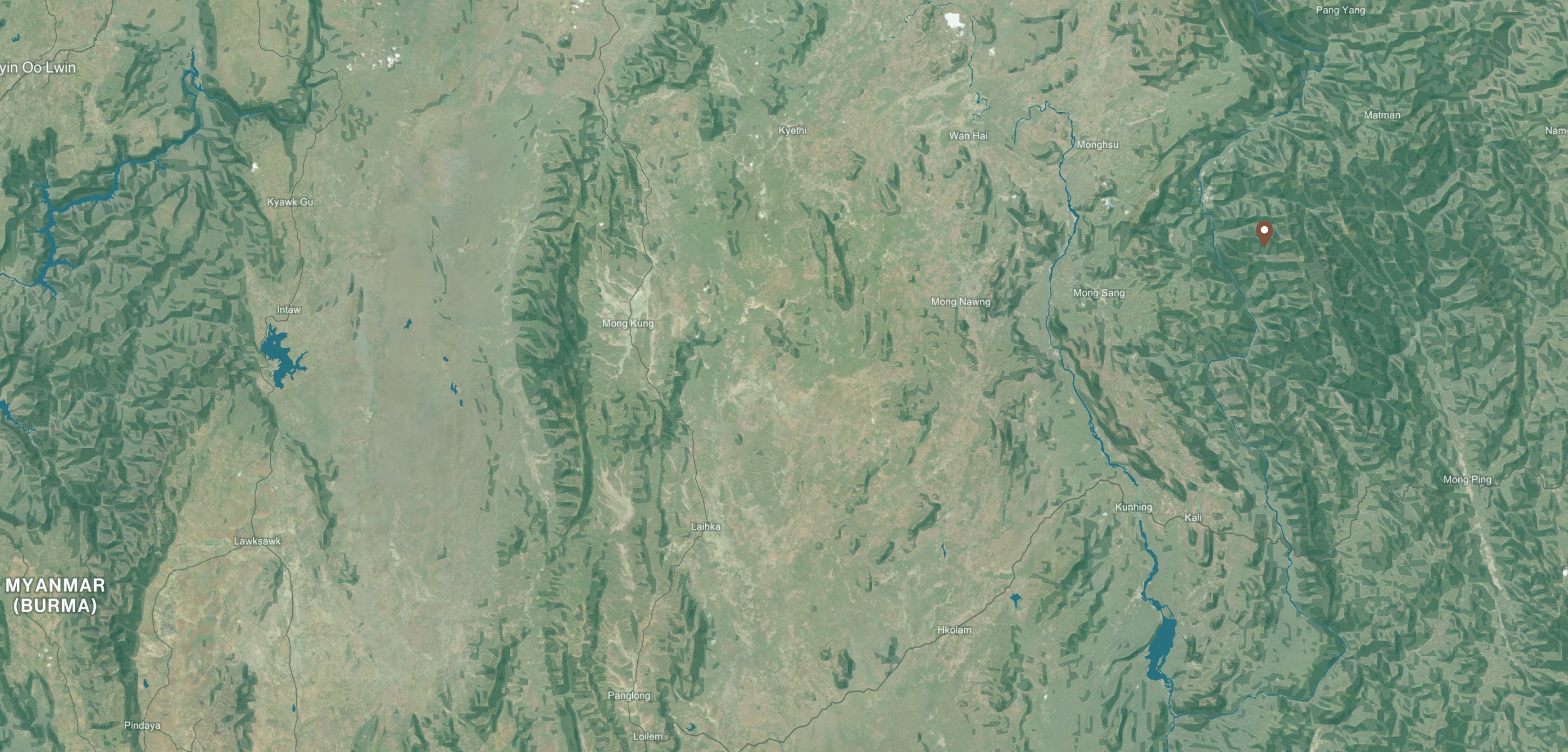 Shan State background map desktop