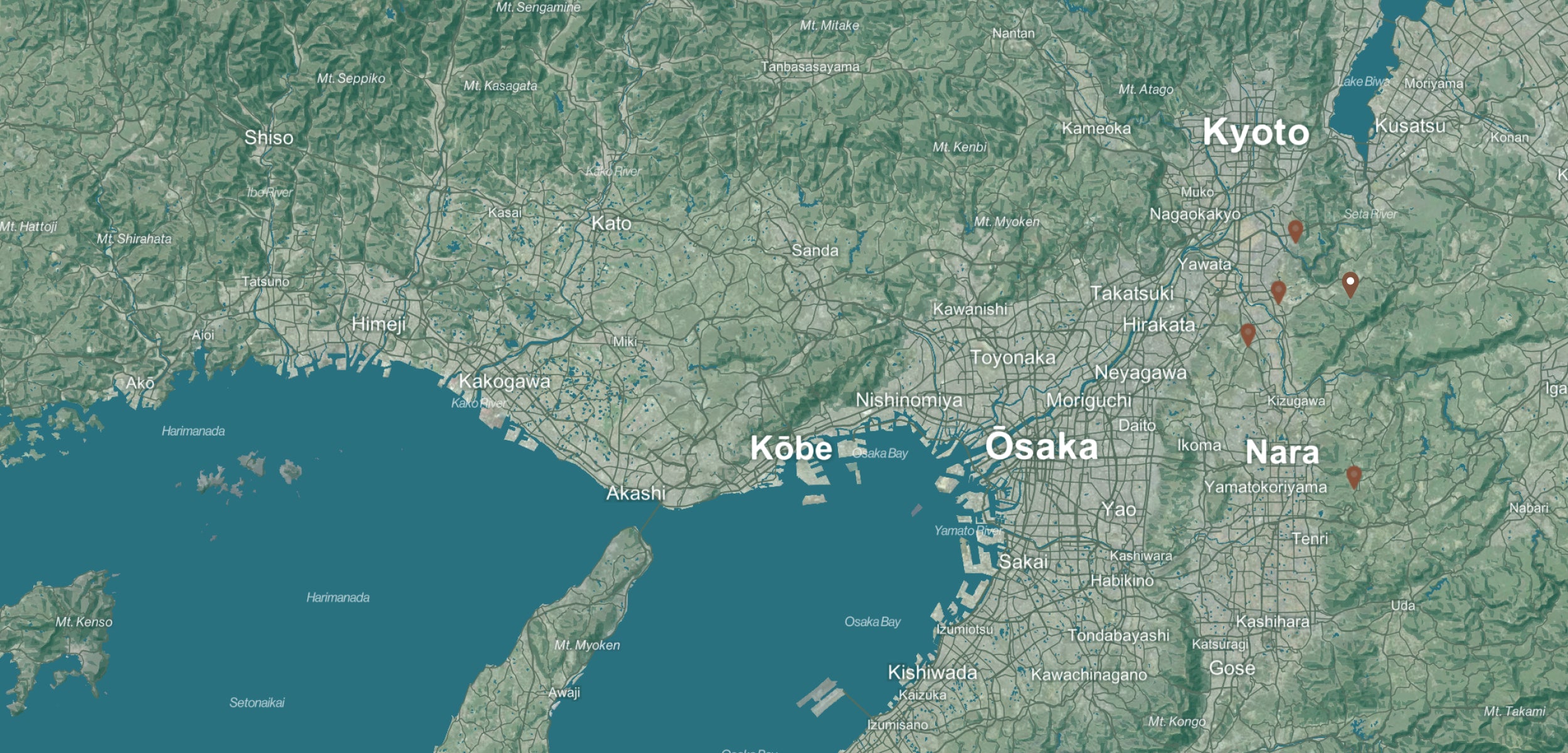 Ujitawara background map desktop