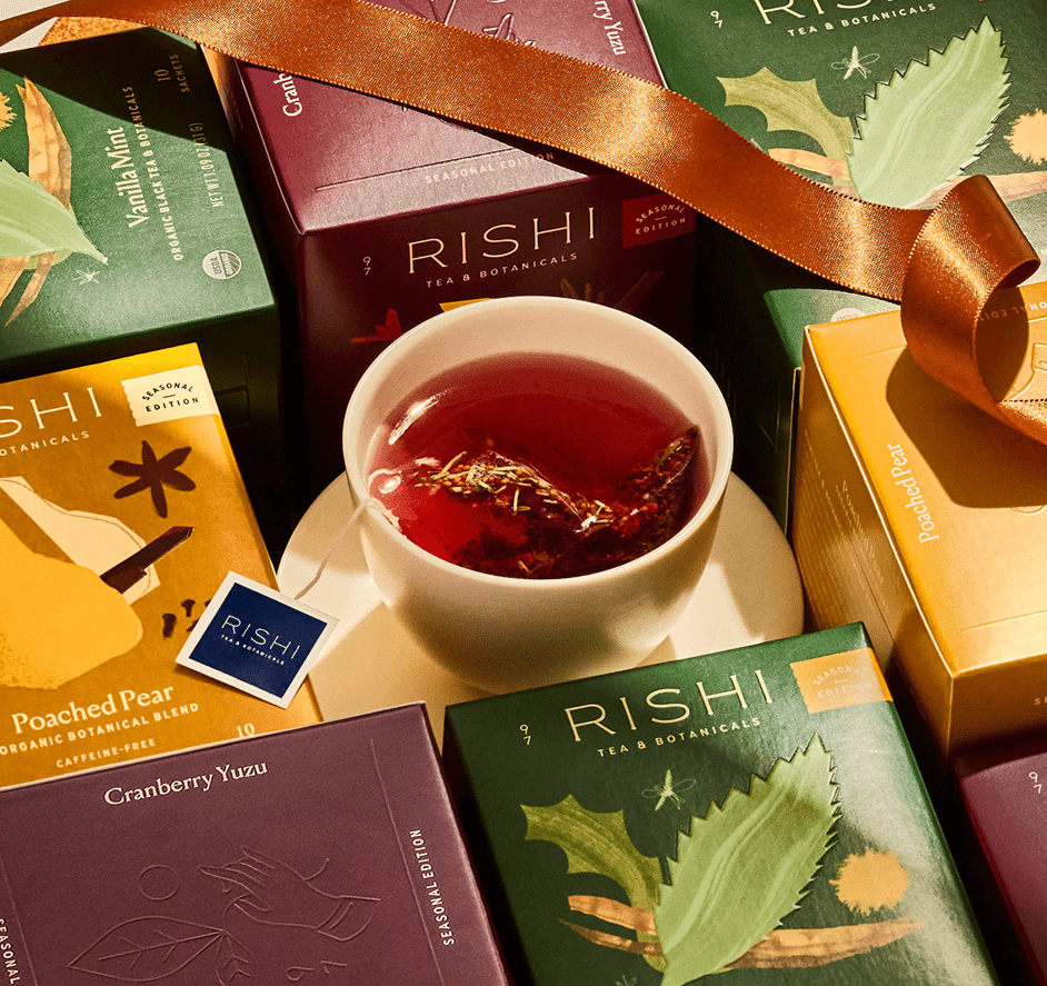 Organic Tea Sachets | Free US Shipping Over $60 | Rishi Tea