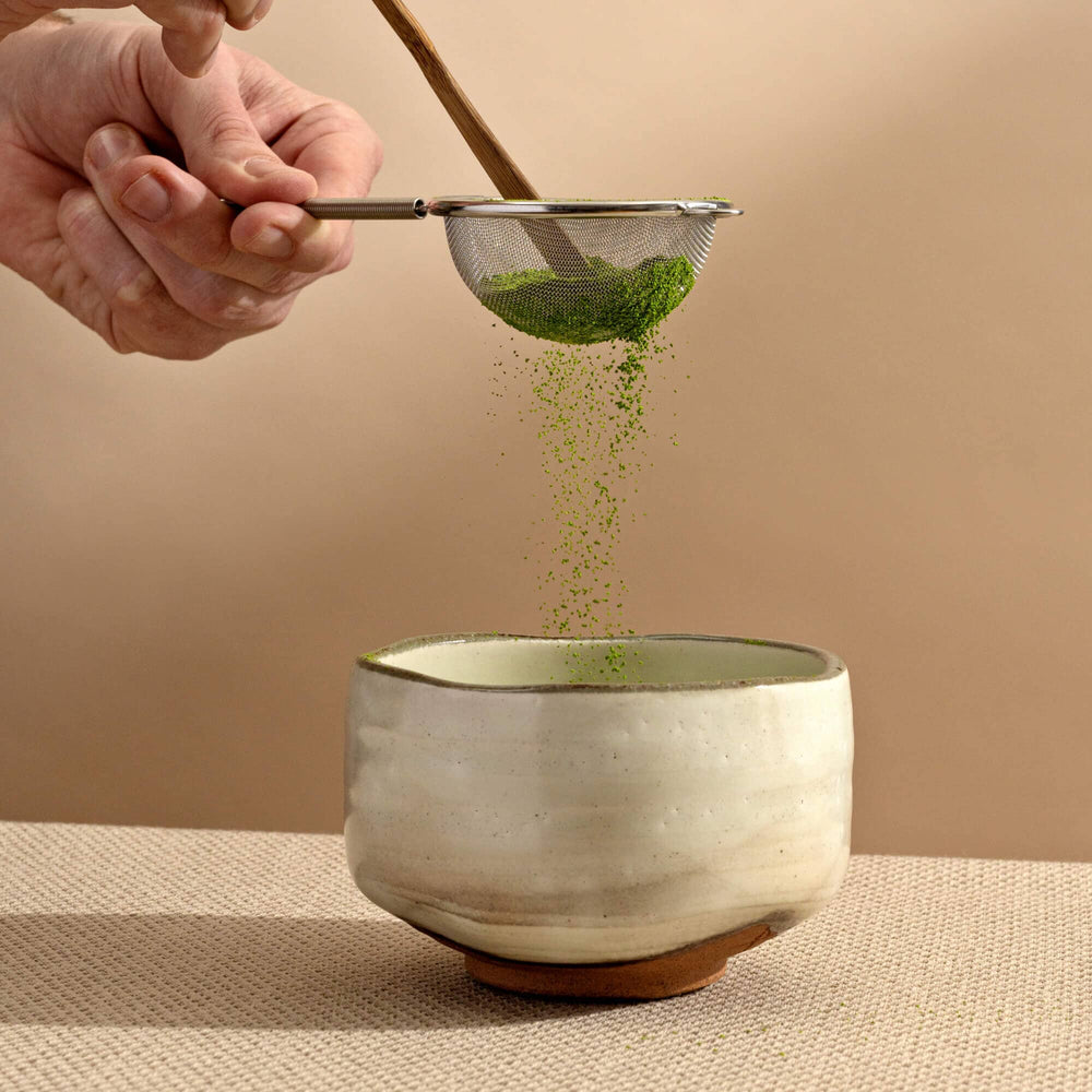 Wabi Sabi Raku Matcha Bowl
