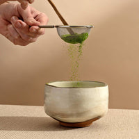 Wabi Sabi Raku Matcha Bowl