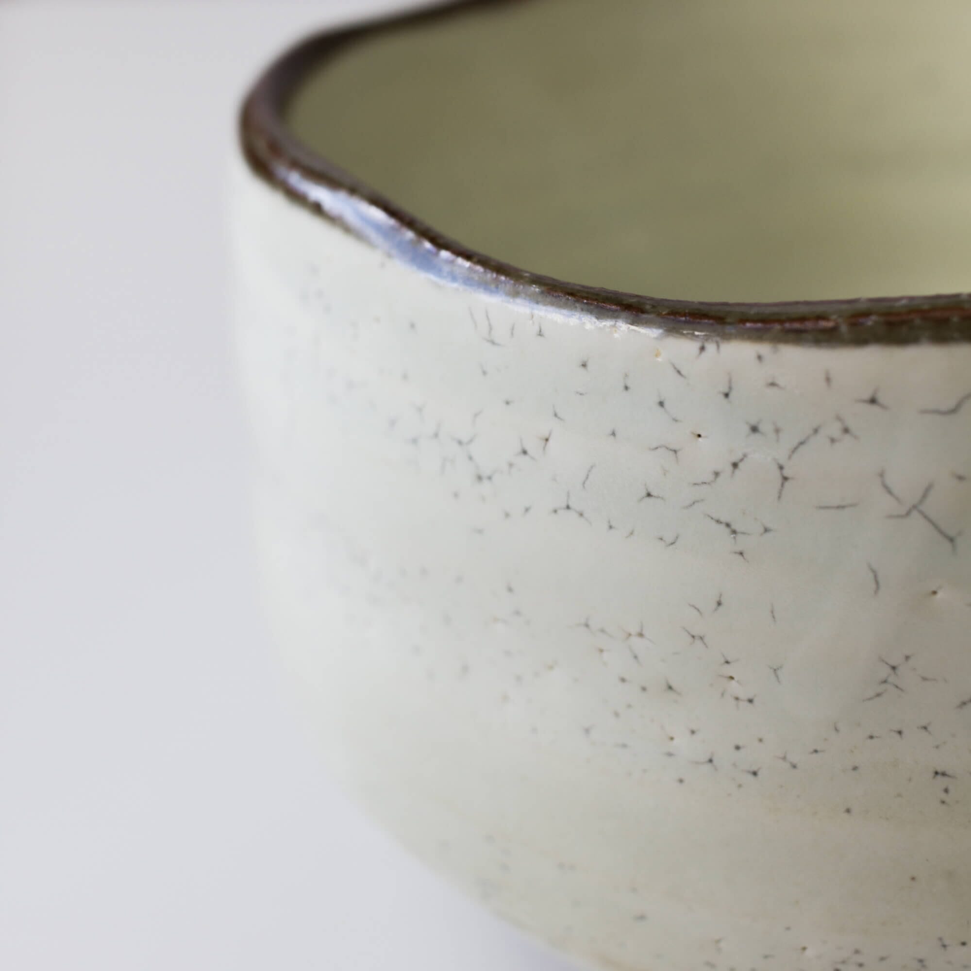 Wabi Sabi Raku Matcha Bowl