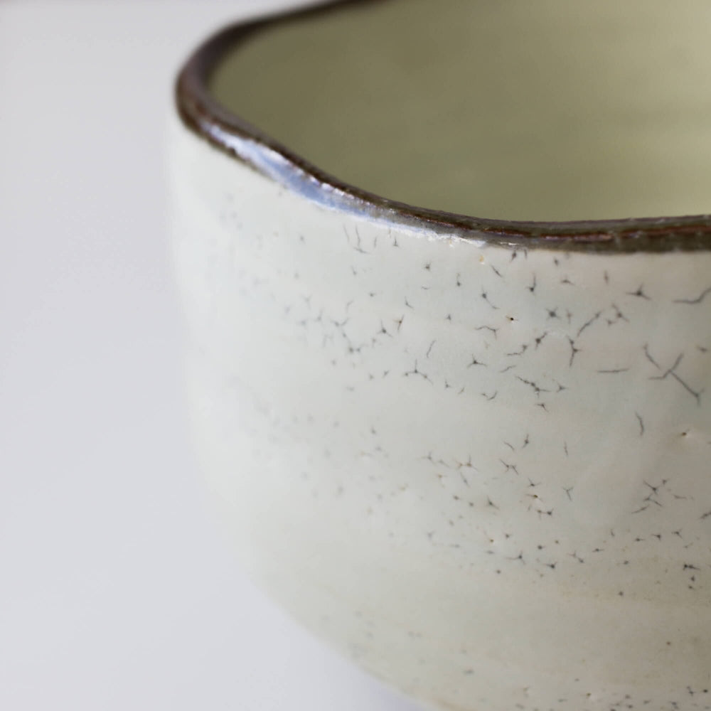Wabi Sabi Raku Matcha Bowl