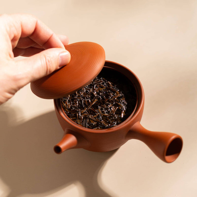 Red Shudei Tokoname Teapot hover image