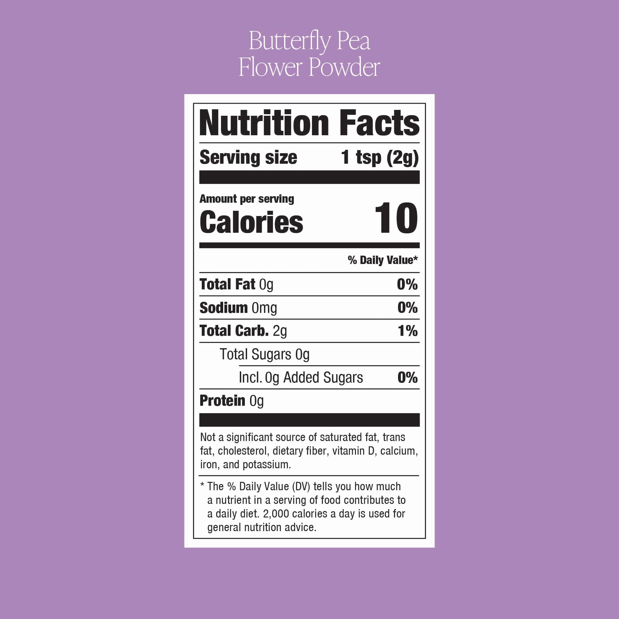 Butterfly Pea Flower Powder