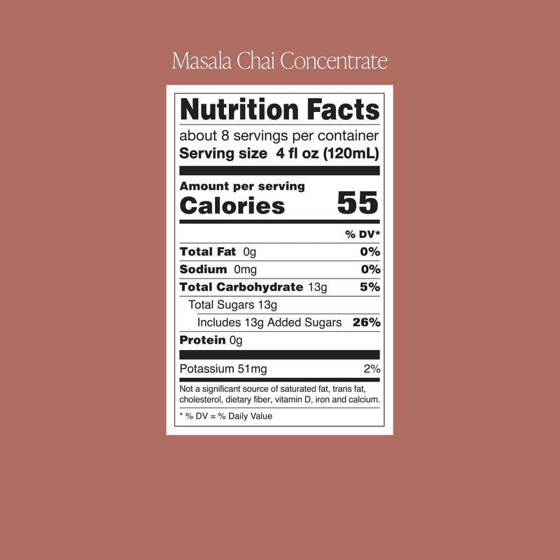 Masala Chai Concentrate