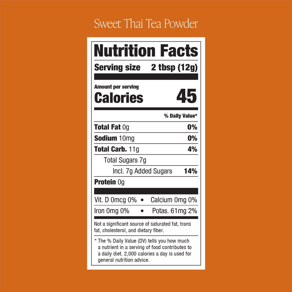 Sweet Thai Tea Powder