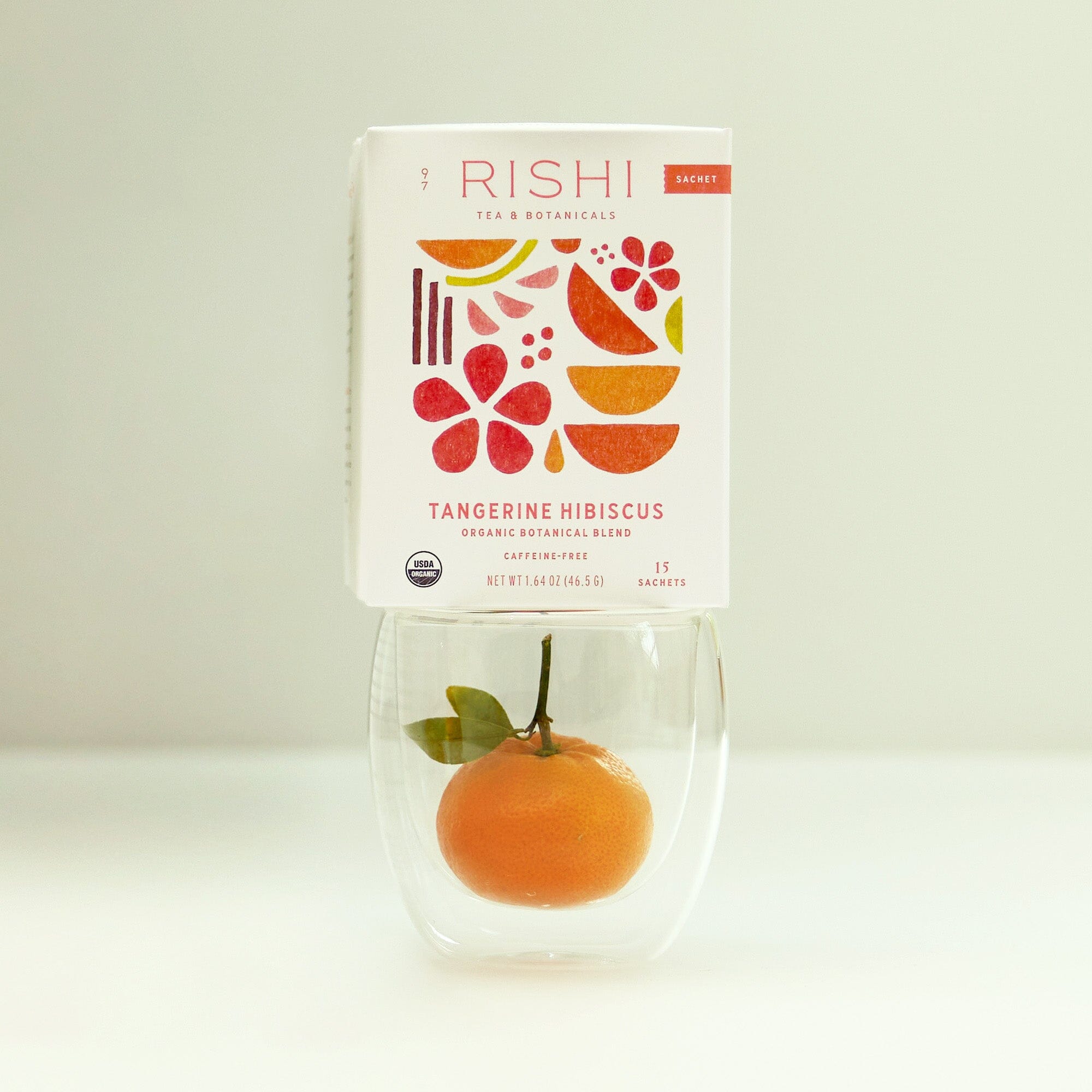 Tangerine Hibiscus | Organic Tea Sachets | Rishi Tea