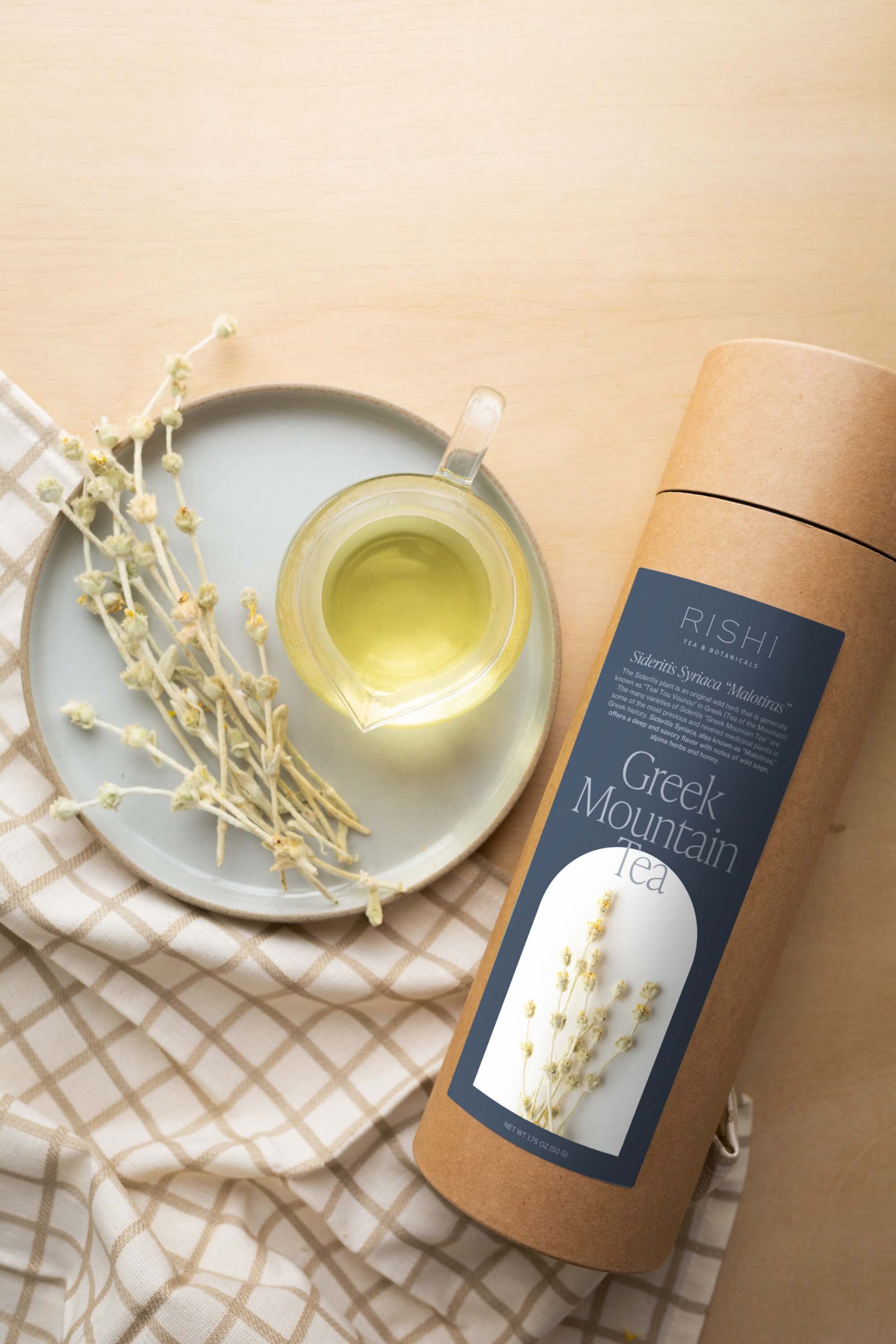 Greek Mountain Tea Malotiras | Rishi Tea