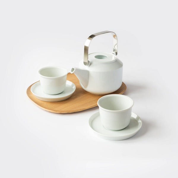 Two Teacups with Serving Tray