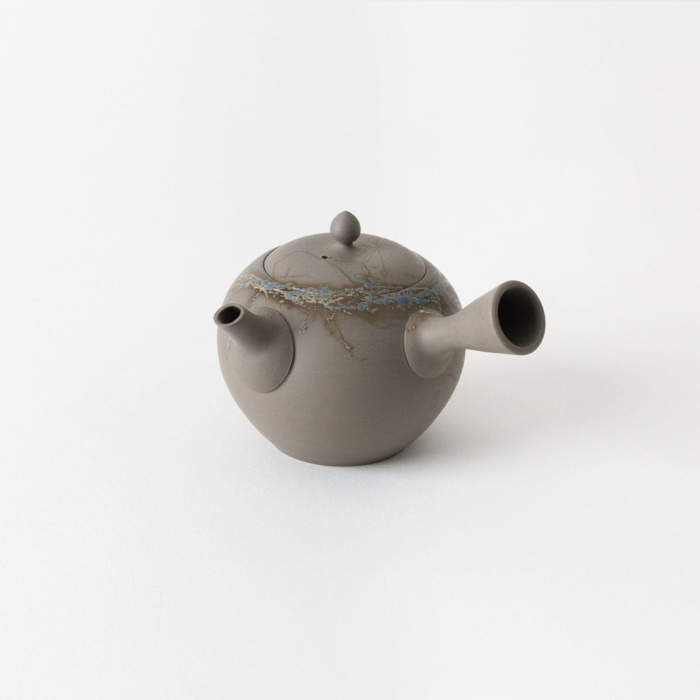 Blue Mogake Tokoname Teapot