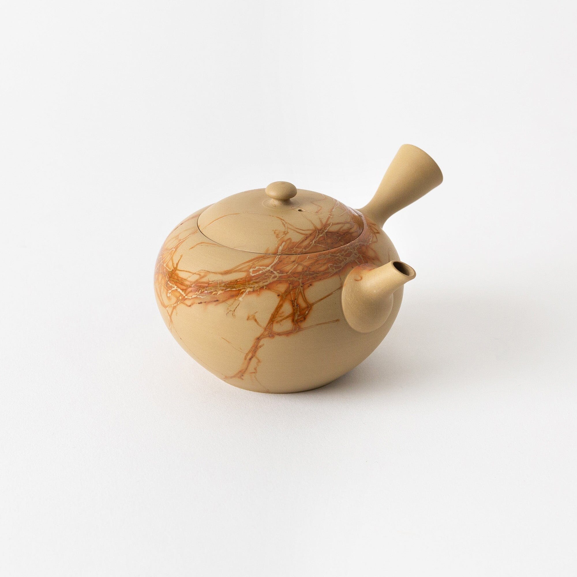 White Mogake Tokoname Teapot