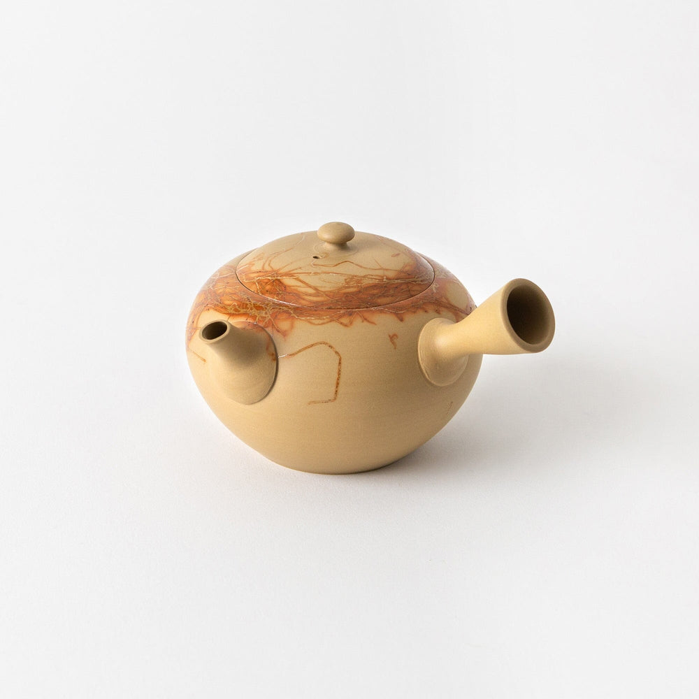 White Mogake Tokoname Teapot