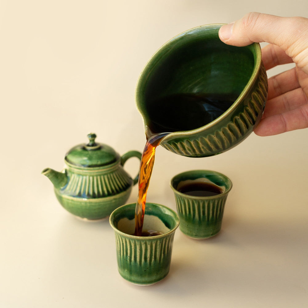 Oribe Tokoname Teaware Set