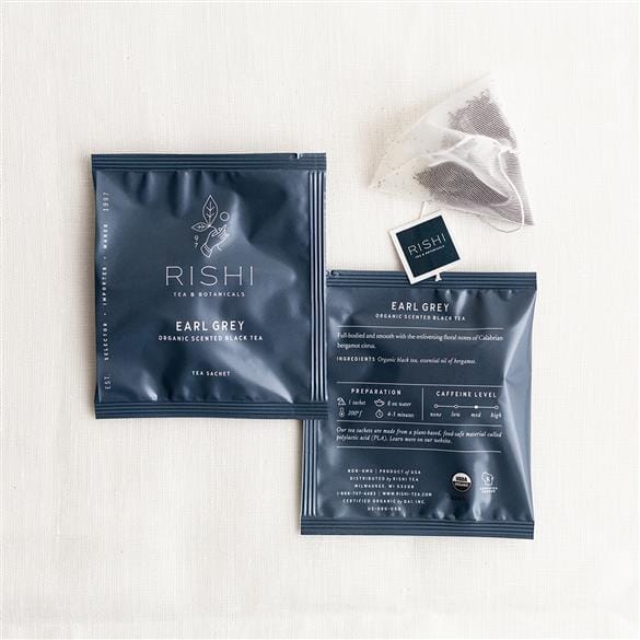 Earl Grey | Organic Tea Sachets | Rishi Tea